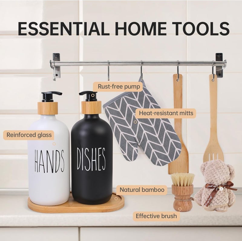 DancyLoad Housewarming Gifts New Home Basket，21-Piece Including Cutting Board, Handwashing Set, and Aromatherapy – Ideal for Housewarming Gift for Couples, New Home Families, and Closing Gifts for Home Buyers - Image 3